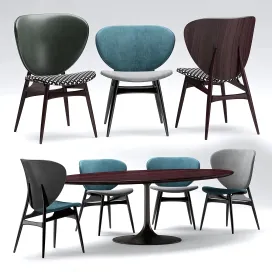 Table chairs baxter alvaro alma